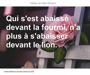 Citations Henri Michaux