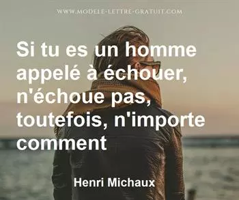Citation de Henri Michaux