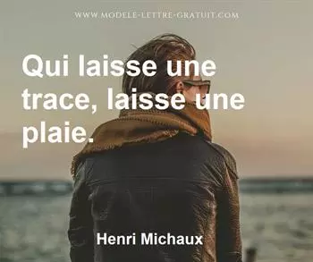 Citation de Henri Michaux