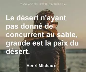 Citation de Henri Michaux