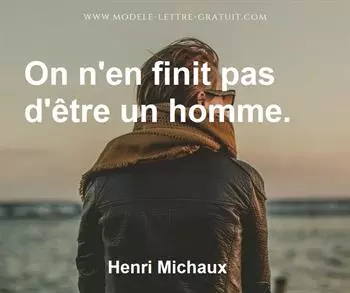 Citation de Henri Michaux