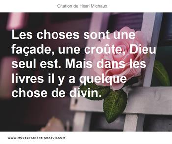 Citations Henri Michaux