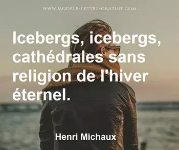 Citation de Henri Michaux