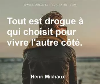 Citation de Henri Michaux