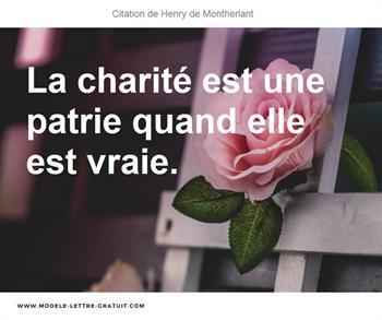 Citations Henry de Montherlant