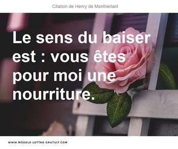 Citations Henry de Montherlant