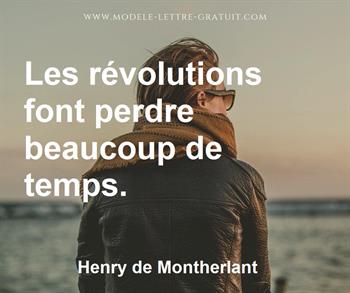 Citation de Henry de Montherlant