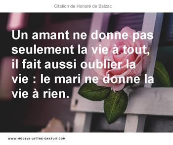 Citations Honoré de Balzac