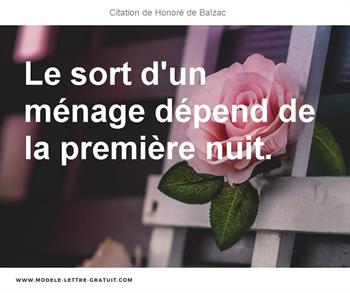 Citations Honoré de Balzac