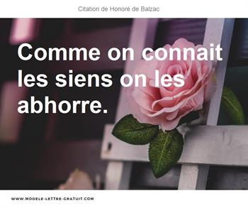 Citations Honoré de Balzac