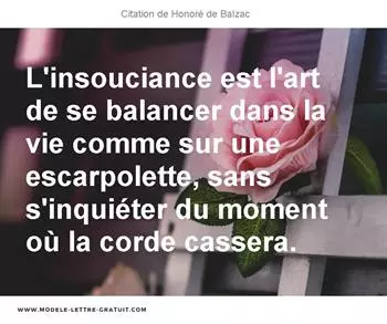 Citations Honoré de Balzac