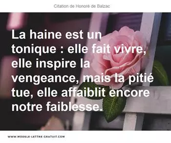 Citations Honoré de Balzac