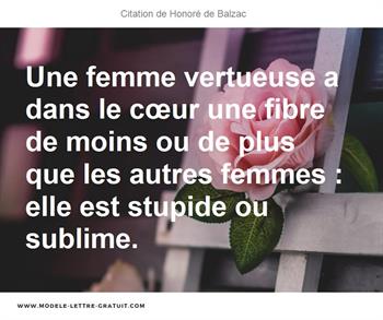 Citations Honoré de Balzac