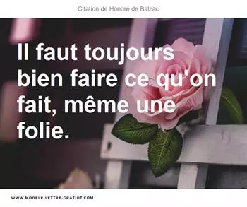 Citations Honoré de Balzac