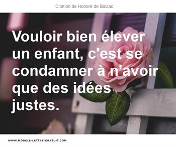 Citations Honoré de Balzac