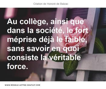Citations Honoré de Balzac