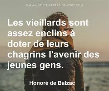 Citation de Honoré de Balzac