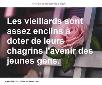 Citations Honoré de Balzac
