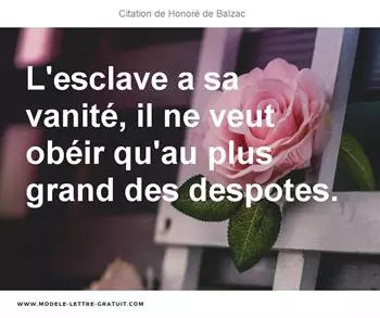 Citations Honoré de Balzac