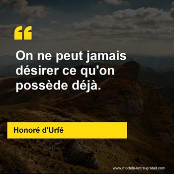 Citation Honoré d