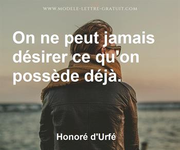 Citation de Honoré d