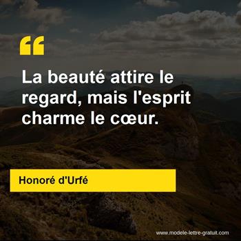 Citation Honoré d