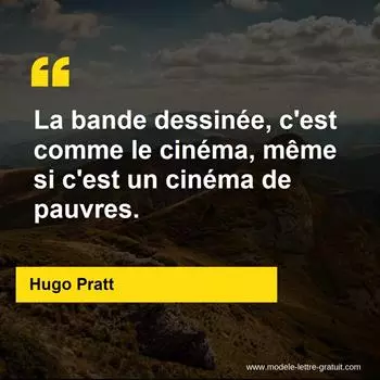 Citation Hugo Pratt