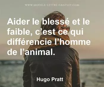 Citation de Hugo Pratt