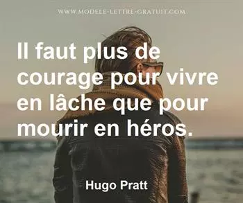 Citation de Hugo Pratt