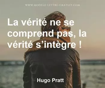 Citation de Hugo Pratt
