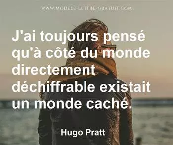 Citation de Hugo Pratt