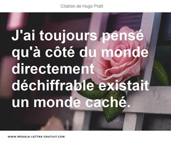 Citations Hugo Pratt