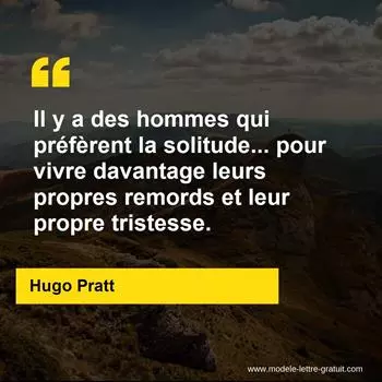Citation Hugo Pratt