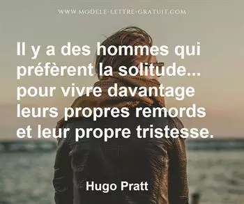 Citation de Hugo Pratt