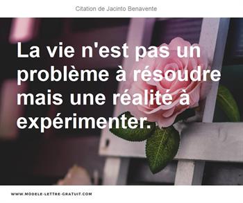 Citations Jacinto Benavente