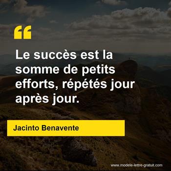 Citation Jacinto Benavente