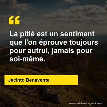Citation Jacinto Benavente