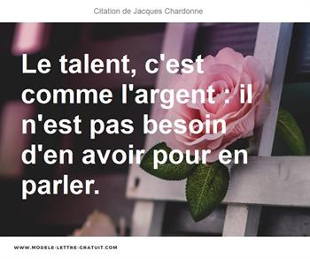 Citations Jacques Chardonne