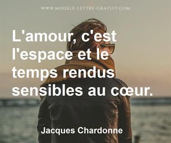 Citation de Jacques Chardonne