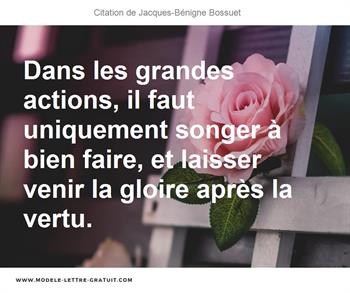 Citations Jacques-Bénigne Bossuet