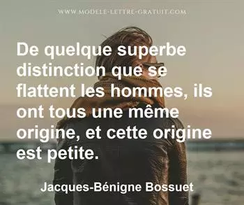 Citation de Jacques-Bénigne Bossuet