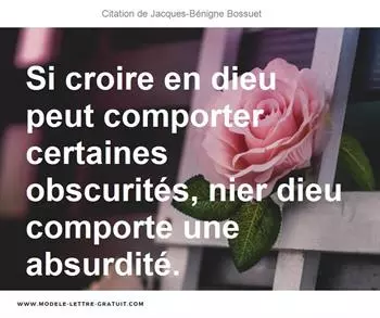 Citations Jacques-Bénigne Bossuet