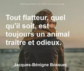 Citation de Jacques-Bénigne Bossuet
