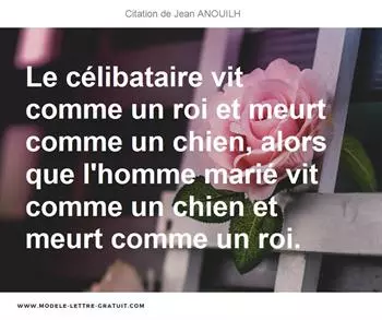 Citations Jean ANOUILH