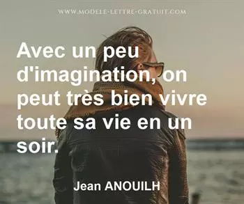 Citation de Jean ANOUILH