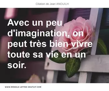 Citations Jean ANOUILH