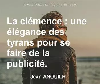 Citation de Jean ANOUILH