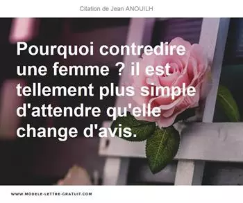 Citations Jean ANOUILH