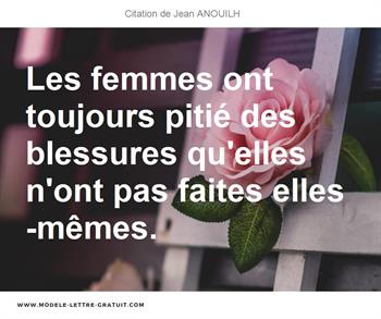 Citations Jean ANOUILH