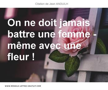 Citations Jean ANOUILH